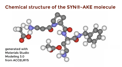 Chemical structure of the SYN®-AKE molecule